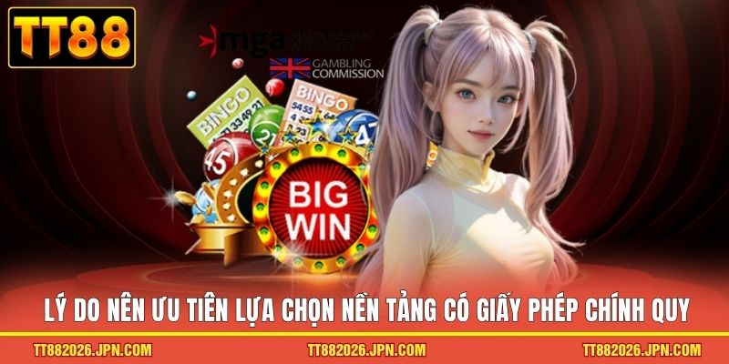 Giấy phép hoạt động TT88 3 Lý do nên ưu tiên lựa chọn nền tảng có giấy phép chính quy