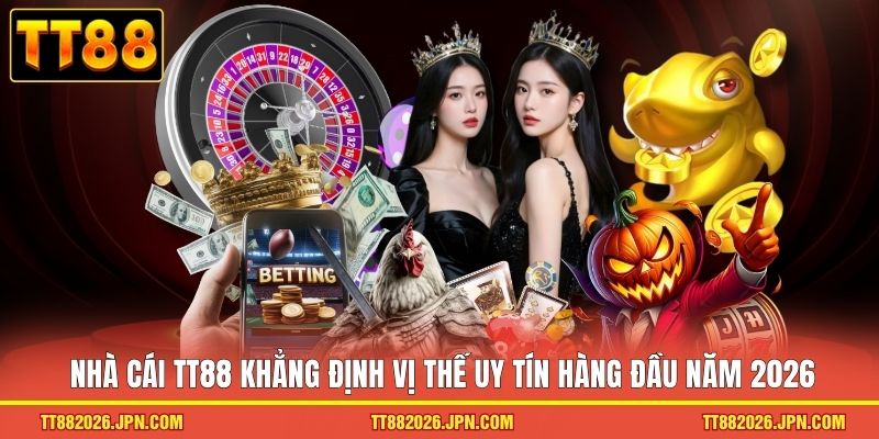 TRANG CHỦ 16 Nhà cái TT88 khẳng định vị thế uy tín hàng đầu năm 2026